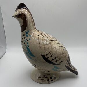 Red Wing Pottery Vintage Bob White Quail Hors D’ Oeuvres Appetizer Server